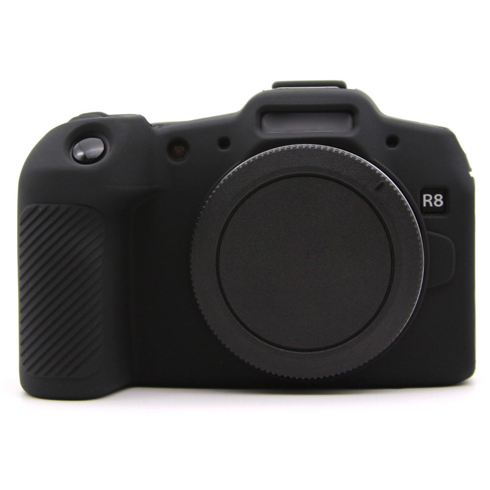 For Canon EOS R8 Anti-drop Camera Cover Soft Silicone Protective Case, Glossy For Canon EOS R8 Anti-drop Camera Cover Soft Silicone Protective Case, Glossy